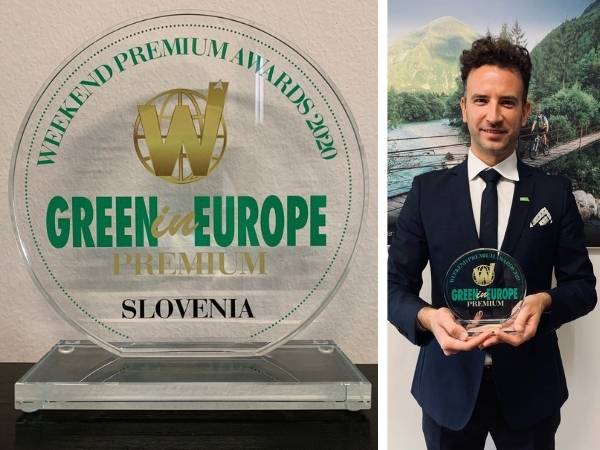 Slovenija prejela nagrado Weekend Premium Awards v kategoriji Green in Europe