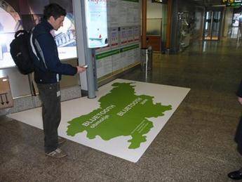 Bluetooth Campaign at Jože Pučnik Airport Continues