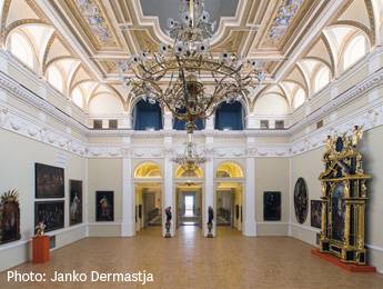 Invitation to the renovated National Gallery of Ljubljana