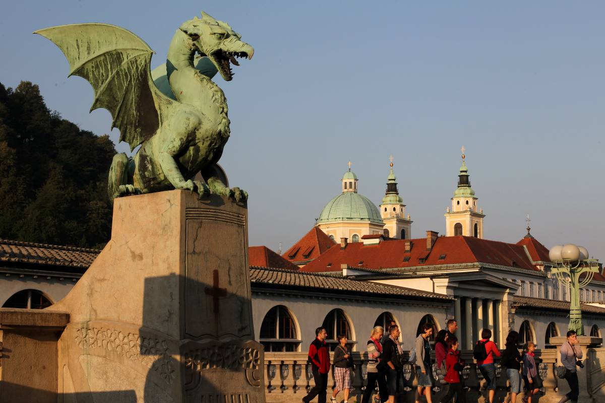 Ljubljana is high on the global scale of quality of life