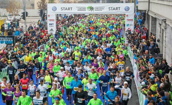 Run in the biggest Slovenian marathon