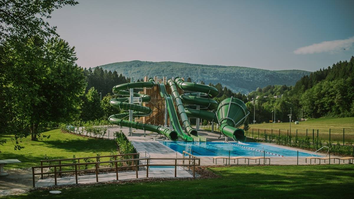 New water slides at Balnea FUN Dolenjske Toplice Spa