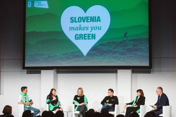 Slovenija je obarvala Berlin zeleno