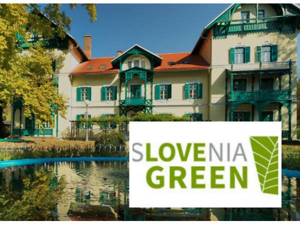 Terme Dobrna s kar dvema znakoma Slovenia Green Accommodation