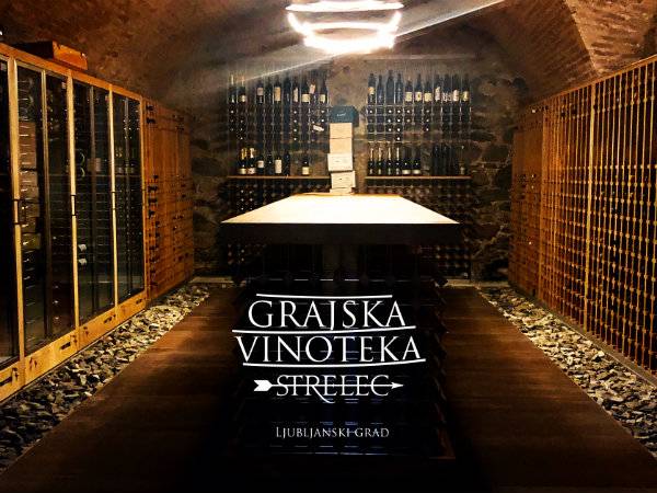 Na Ljubljanskem gradu odprtje grajske vinoteke