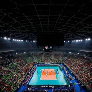 THE VOLLEYBALL SPECTACLE is ON! ⁠
One of the most high-profile international sports events that will take place in Slovenia this year is the Men's World Volleyball Championship @volleyballnationsleague ⁠
 Stožice, Ljubljana. ⁠
⁠
@slo_volley⁠
⁠
✏️Read more in the linkin.bio. ⁠
⁠
#ifeelsLOVEnia #sloveniaoutdoor #Electrifying2022 #MWCH2022 #Volleyball