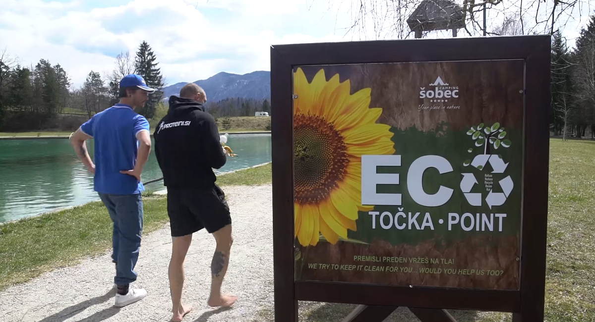 Camping Šobec z novim videom poziva k varovanju okolja