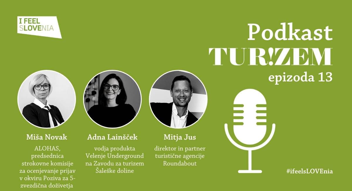 Podkast TUR!ZEM #13: Miša Novak, Adna Lainšček in Mitja Jus