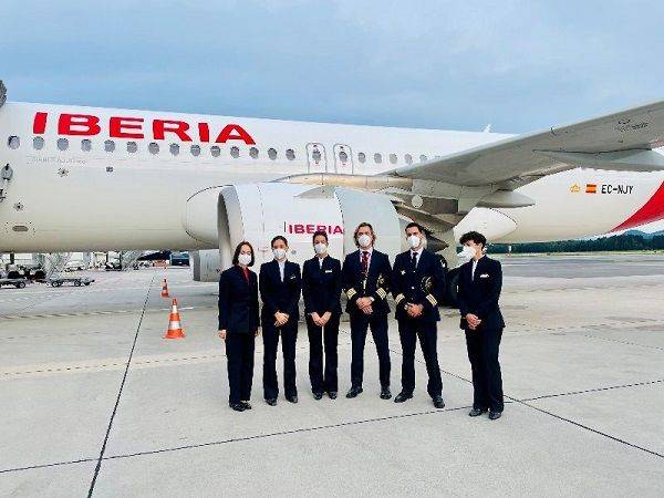 Iberia z ljubljanskega letališča v Madrid