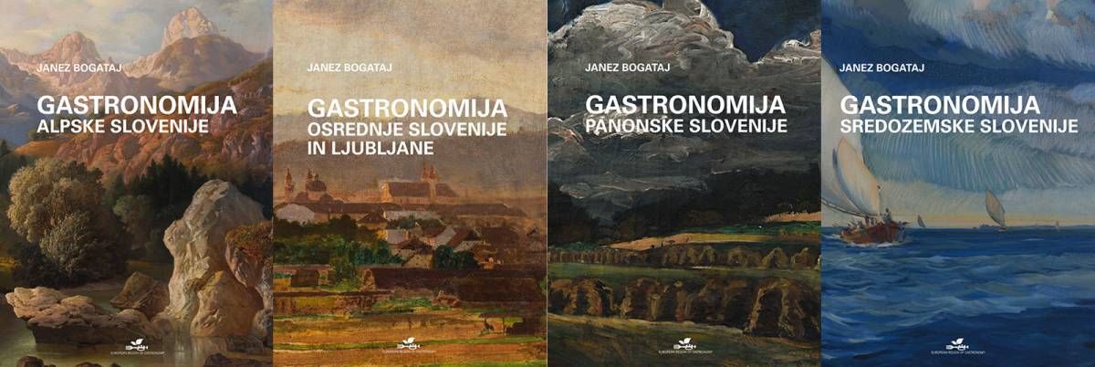 Štiri knjige za razpoznavnost gastronomije Slovenije - European Region of Gastronomy, Awarded 2021