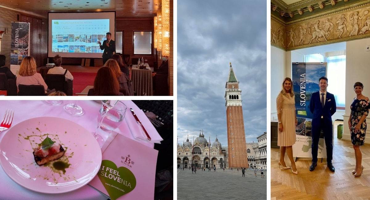 Predstavitve za organizatorje potovanj in turistične agente v Benetkah in Trstu