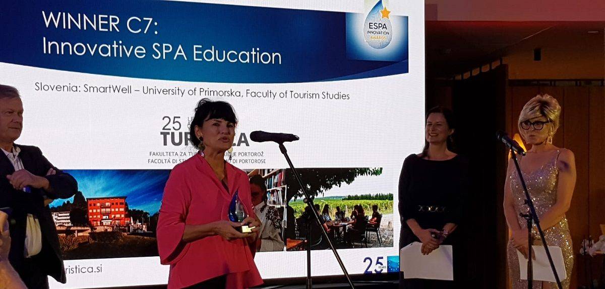 Fakulteta za turistične študije Turistica prejela prestižno nagrado evropskega združenja ESPA 2021