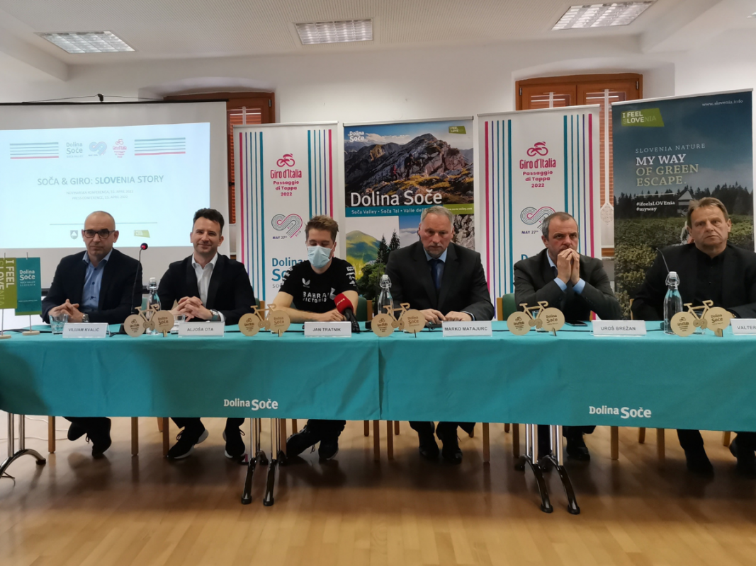 Slovenska etapa dirke po Italiji ponovno odlična priložnost za promocijo Slovenije kot destinacije odličnih aktivnih doživetij