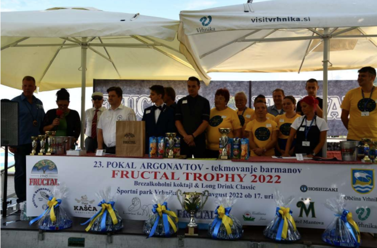 23. Pokal Argonavtov - tekmovanje barmanov "FRUCTAL TROPHY 2022"