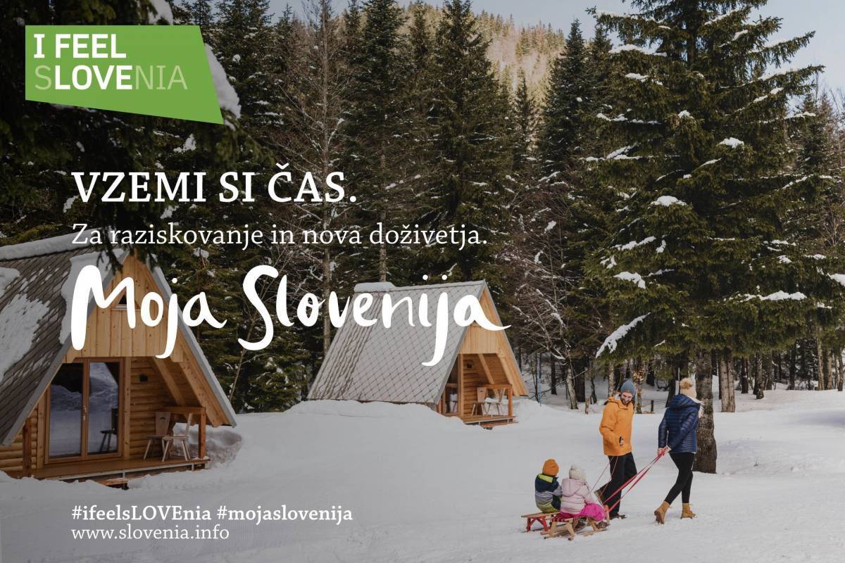 Kampanja Moja Slovenija vabi k raziskovanju destinacij v zimskem času