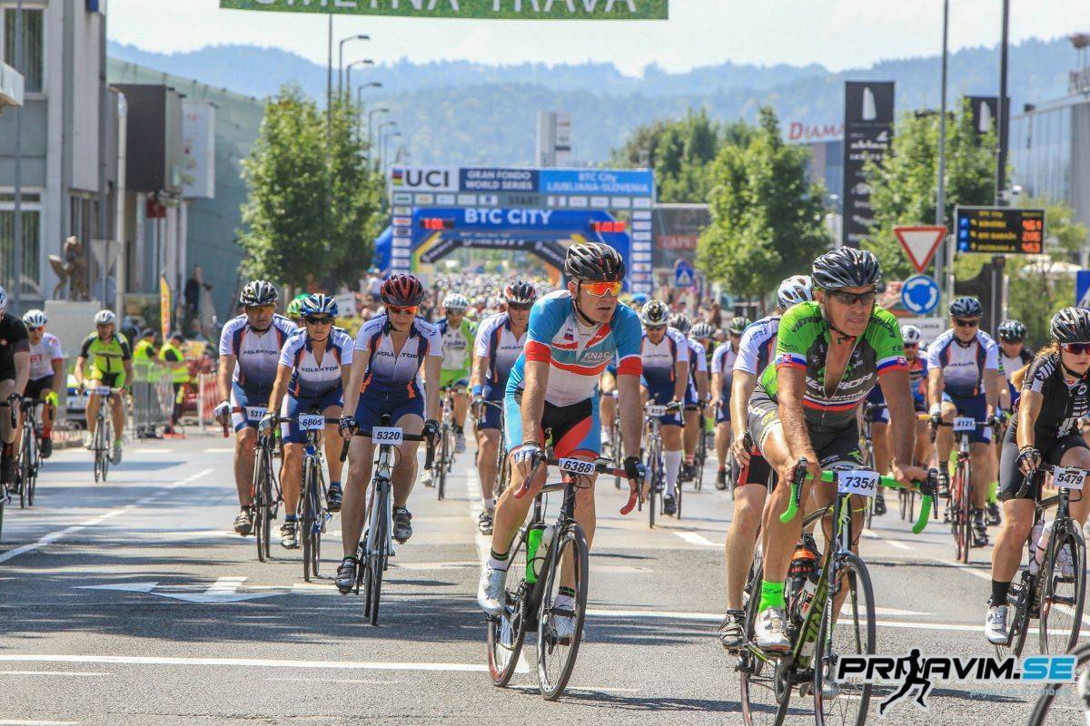 Ljubljana in okolica v znamenju največjega kolesarskega praznika, 41. Maratona Franja BTC City