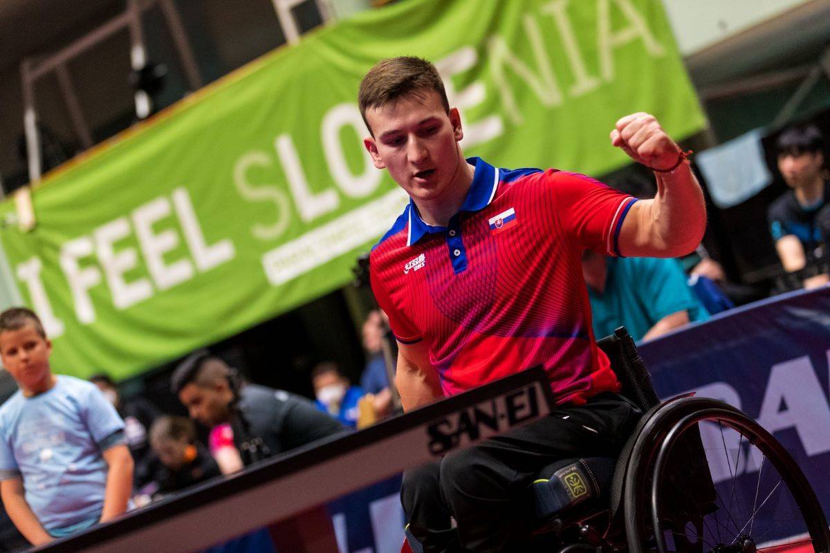 Slovenia hosts the world's largest table tennis tournament for disabled