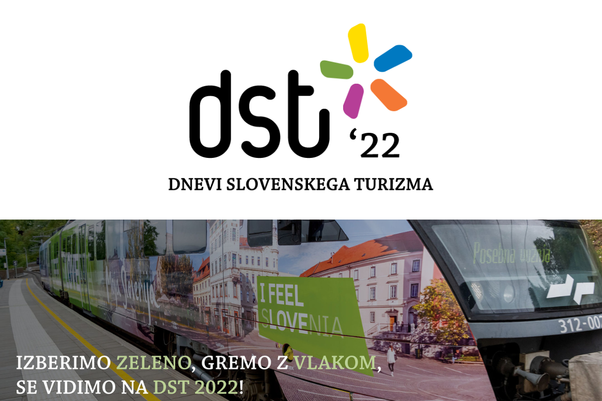 Na Dneve slovenskega turizma 2022 z vlakom