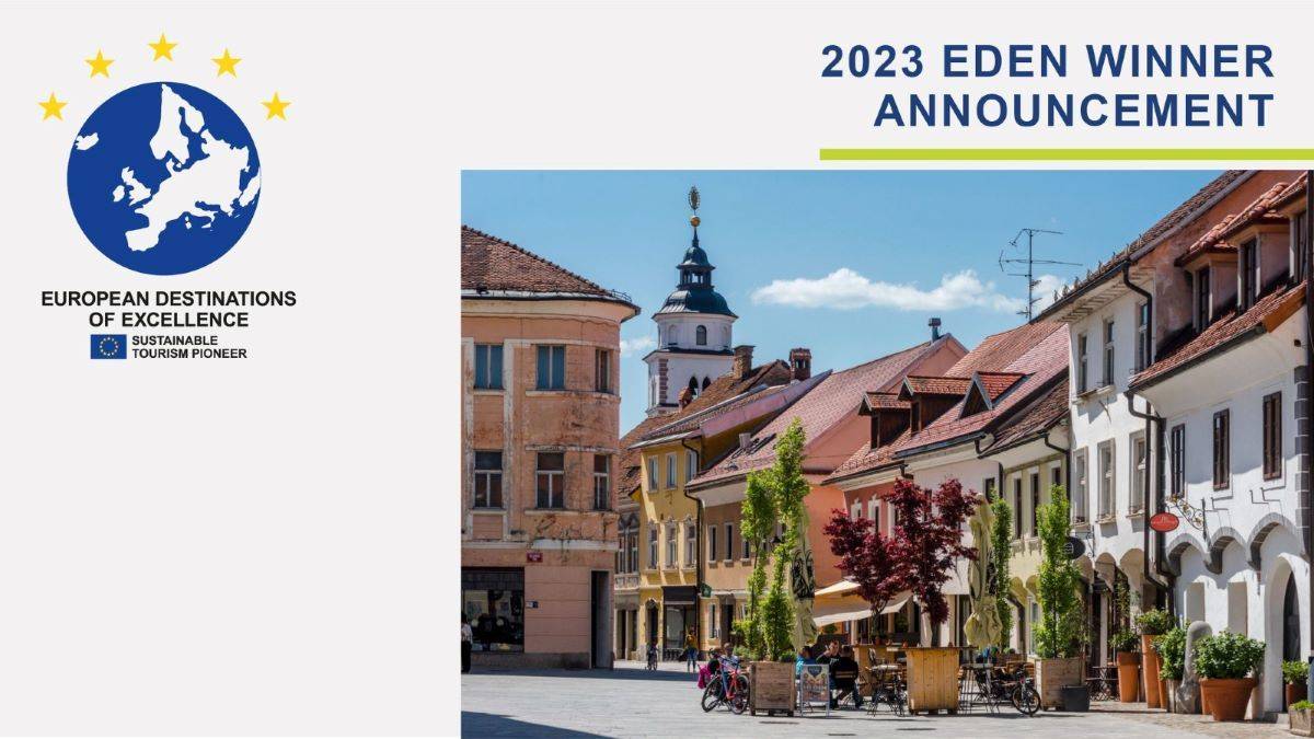 Kranj is the 2023 European Destination of Excellence