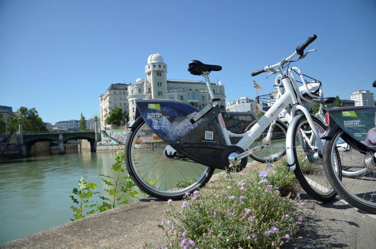 Dunajska mestna kolesa vabijo v Slovenijo