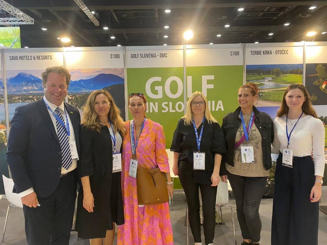 Slovenija se je predstavila na največjem mednarodnem sejmu golfa IGTM v Rimu