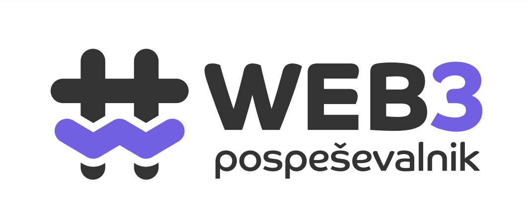WEB3 pospeševalnik – prva delavnica Uporaba in inoviranje z uporabo tehnologij veriženja blokov