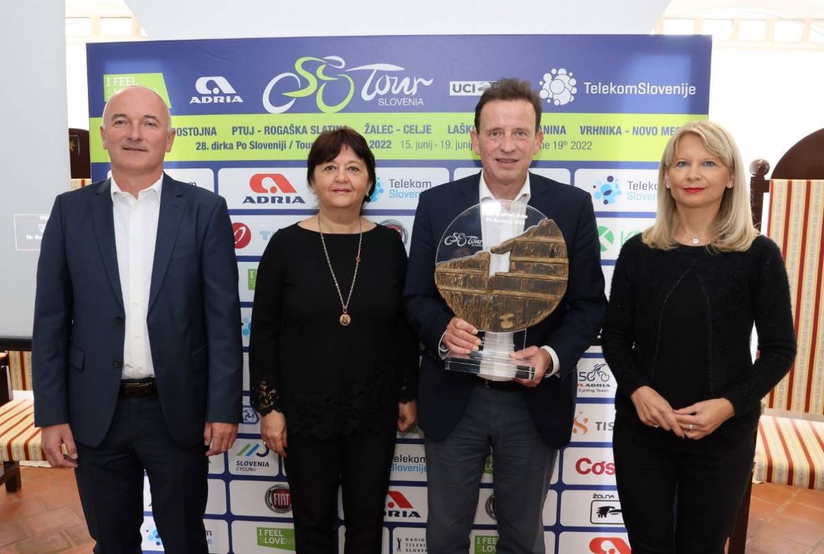 The best 2022 hosting destination of the Tour of Slovenia is the Municipality of Celje