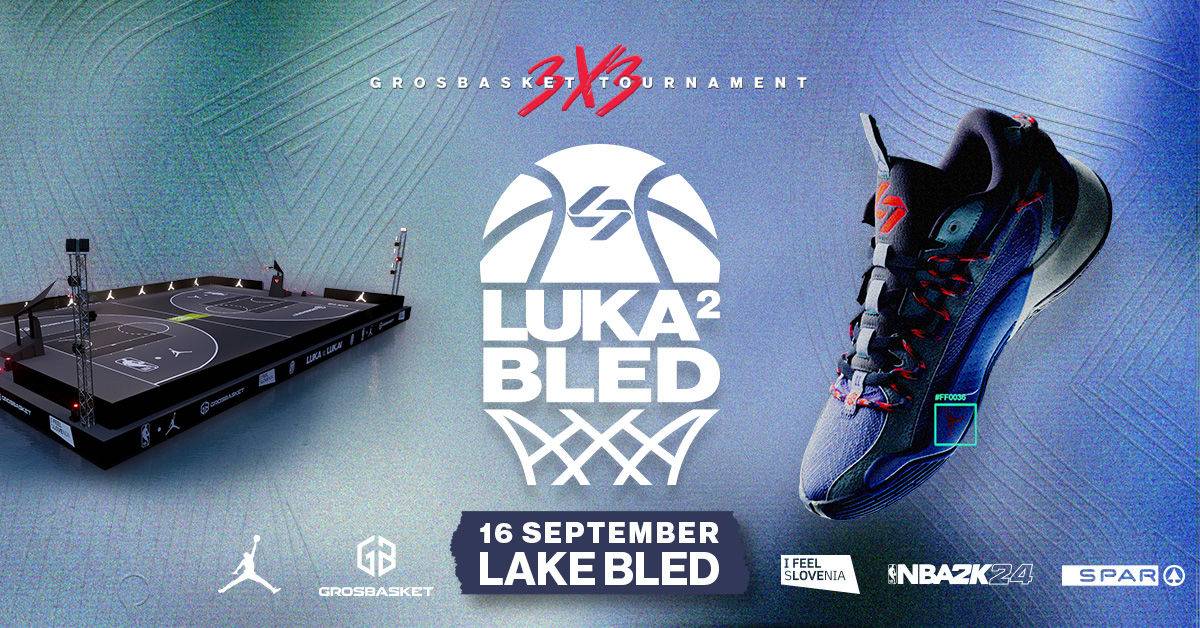LUKA 2 BLED: Basketball spectacle on the enchanting Lake Bled & and Air Jordan sneaker unveiling