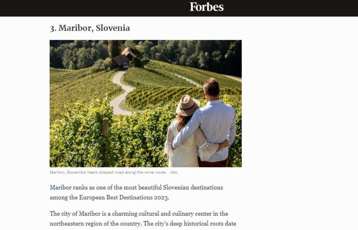 Slovenija znova navdušuje v pomembnih tujih medijih, kot sta Forbes in The Telegraph