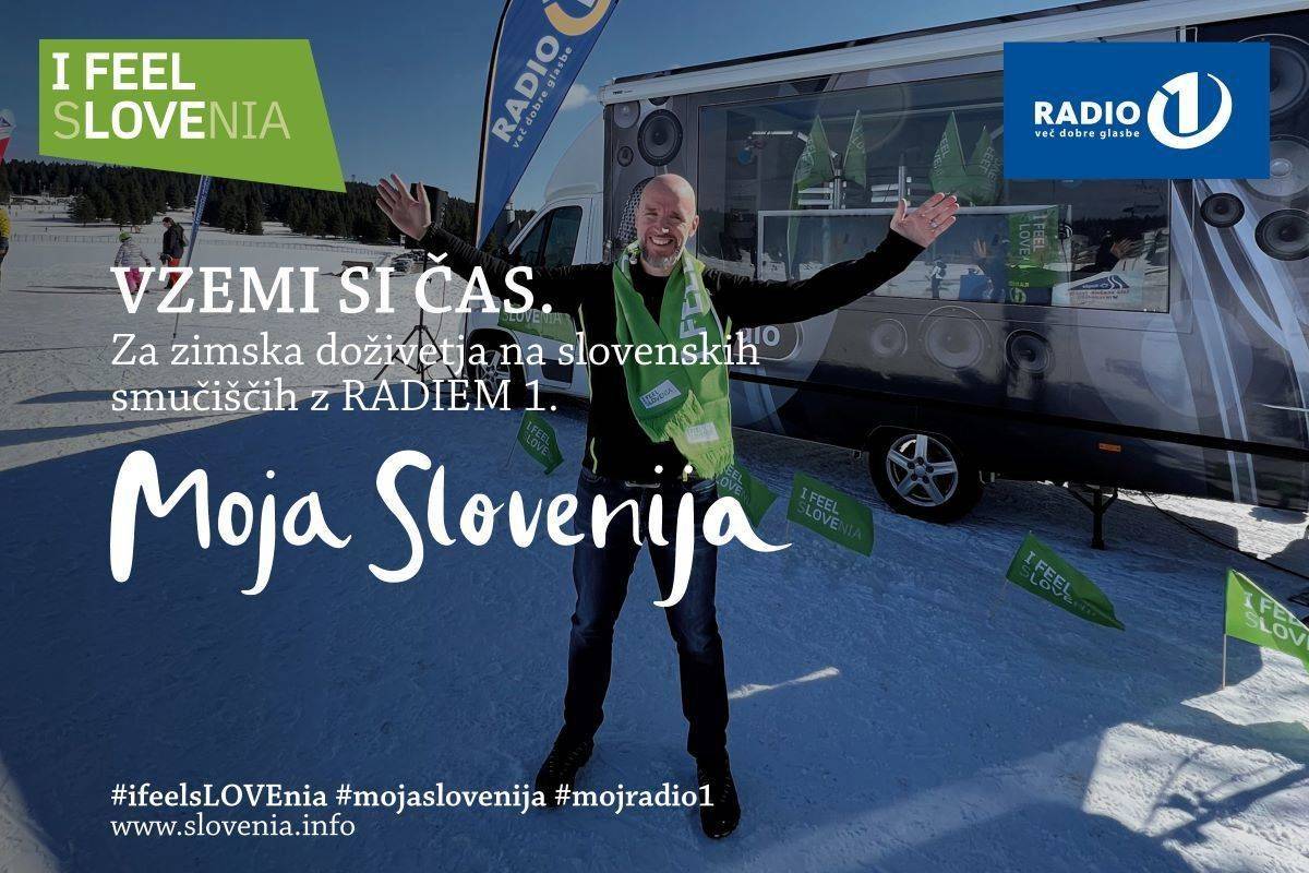 Kampanja Moja Slovenija vabi k aktivnemu oddihu na snegu
