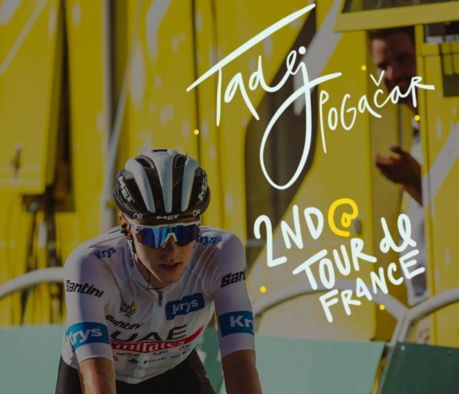 Tadej Pogačar secures staggering second place at Tour de France, strengthening Slovenia's image as a cycling superpower