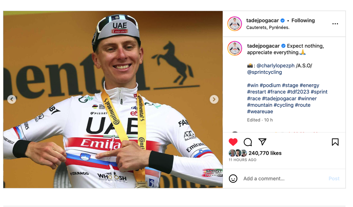 Tadej Pogačar shines at the Tour de France, putting Slovenia in the global spotlight