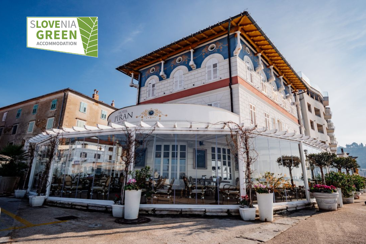 Znak Slovenia Green Accommodation je pridobil tudi obalni Hotel Piran
