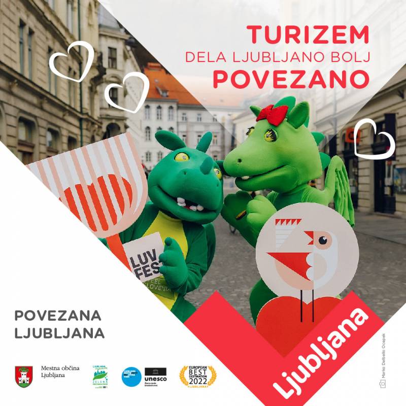 Tudi letos kampanja »Turizem dela Ljubljano«: kako turizem bogati mesto