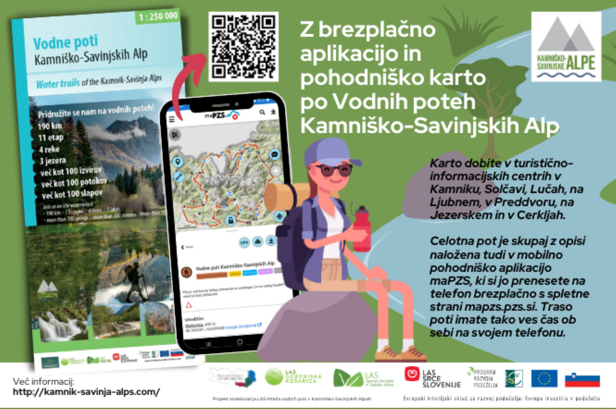 A new long-distance hiking trail in the Kamnik-Savinja Alps
