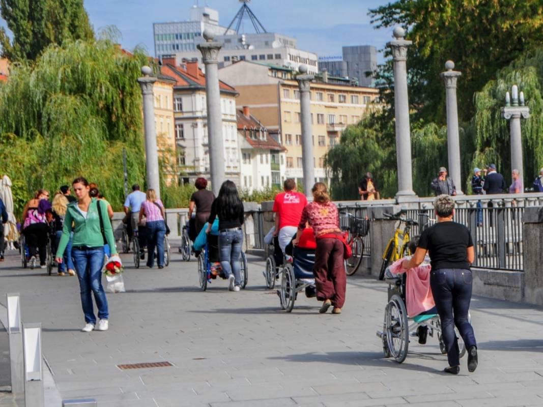 Improving accessibility for people with disabilities in Ljubljana