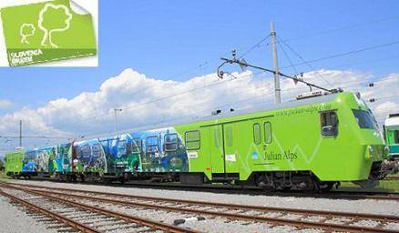SLOVENIA GREEN: Vabilo na prvo vožnjo vlaka  »Julijske Alpe«