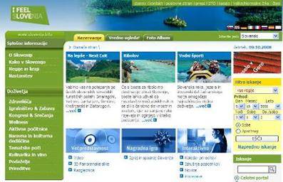 Izbor izvajalca grafične prenove (redesigna) uradnega slovenskega turističnega portala www.slovenia.info (STIP)
