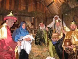 Christmas Stories with a Live Nativity Scene