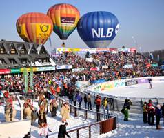 Start of the International Winter Sports Competitions