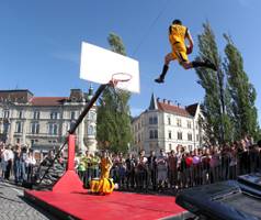 Acrobatic tricks in Slovenia
