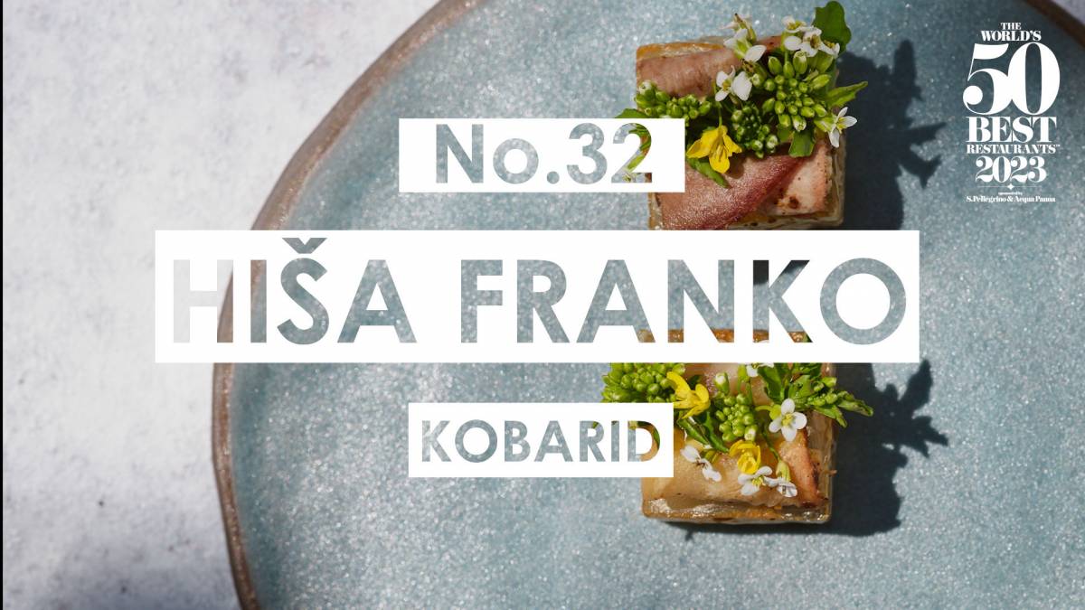 Hiša Franko znova med 50 najboljšimi restavracijami sveta