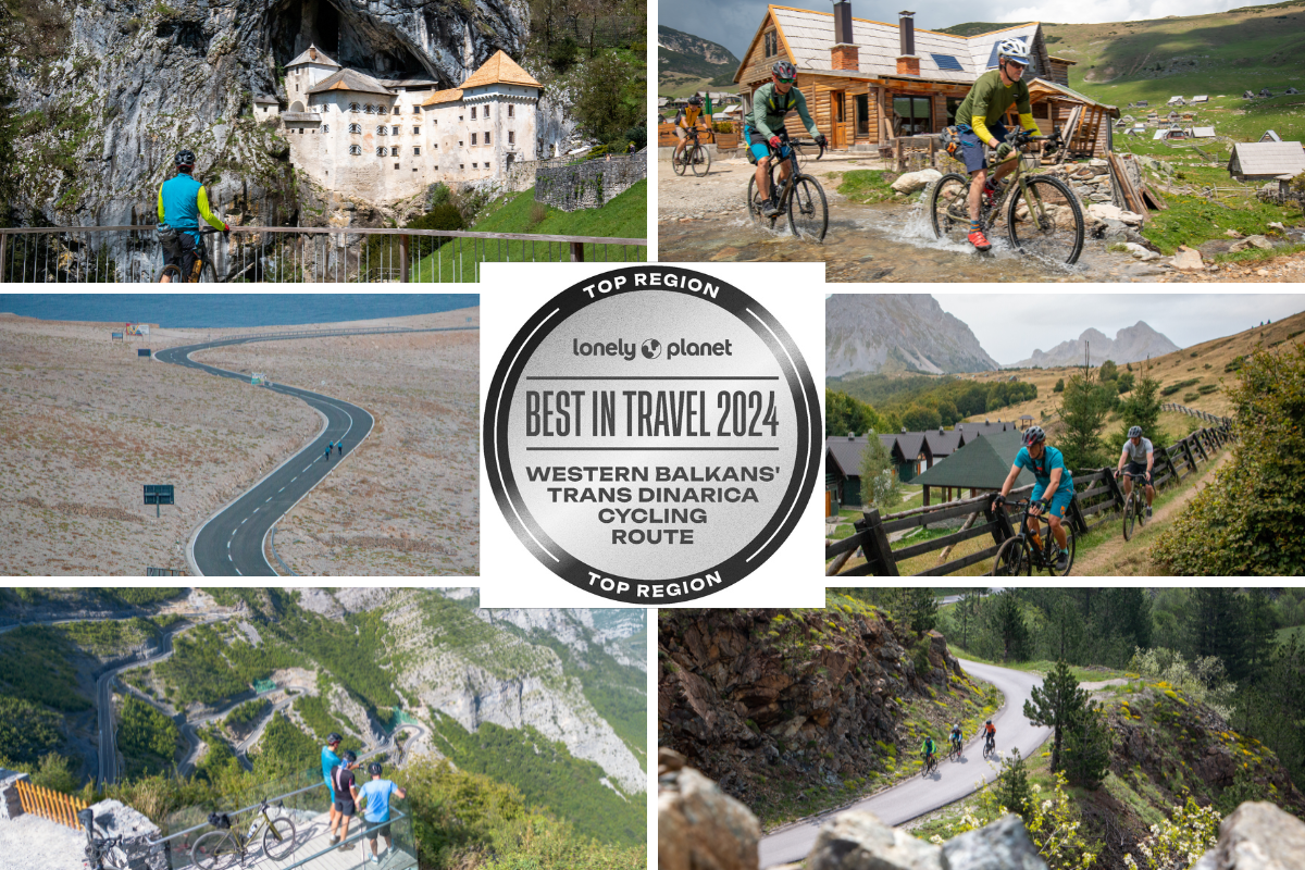 The Trans Dinarica Cycle Route, which starts in Slovenia, is named Lonely Planet’s “Best in Travel” for 2024