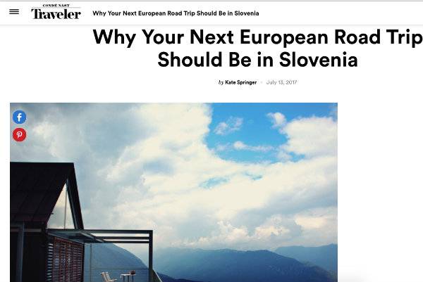 Zakaj izbrati Slovenijo za vaša naslednje evropsko cestno popotovanje