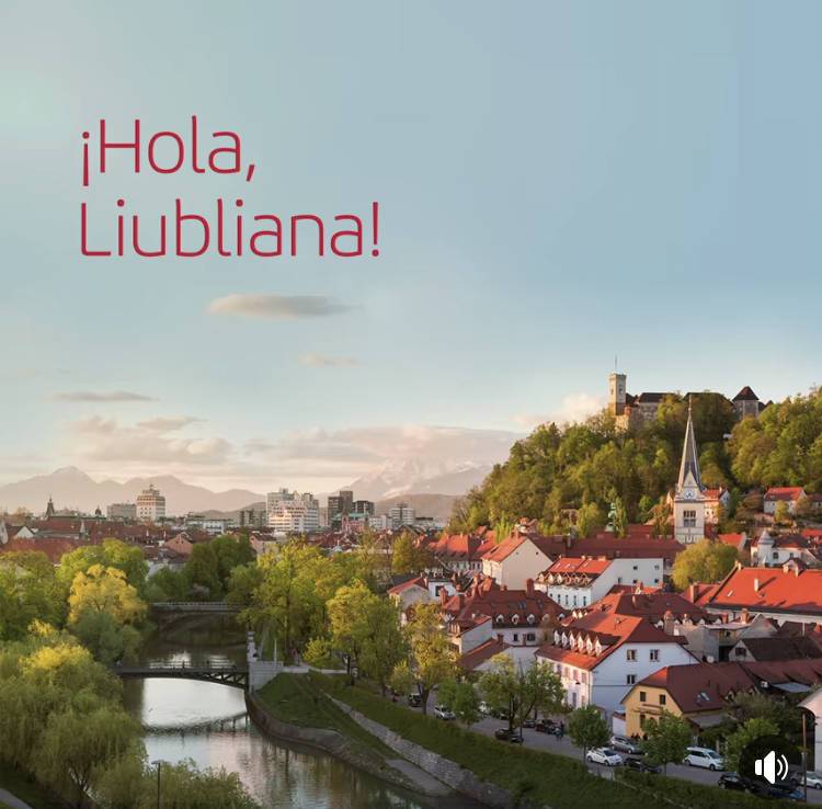 Iberia to add Ljubljana as their 113th destination after competition on social media