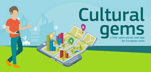 Nova aplikacija "Cultural gems" za odkrivanje kulturnih draguljev evropskih mest