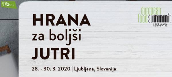 Evropski simpozij hrane v Sloveniji – Za boljši jutri