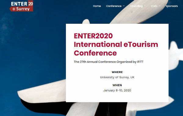 Izzivi uvajanja digitalnih tehnologij v globalni turizem na konferenci ENTER2020