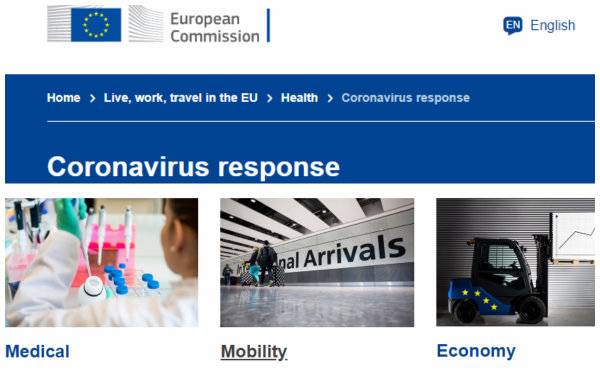 Evropska komisija vzpostavila ekipo za odzivanje na koronavirus