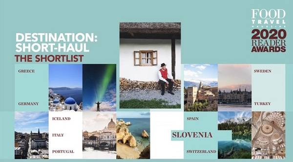 Slovenija v družbi najboljših po izboru britanske revije Food and Travel Magazine